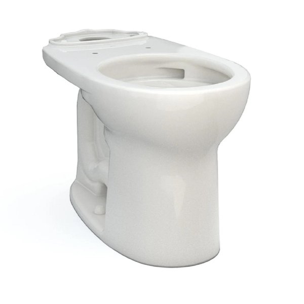 Toto Drake Round Toilet Bowl Only with Cefiontect, Less Seat, Colonial White C775CEFG#11